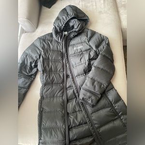 Columbia long hooded jacket